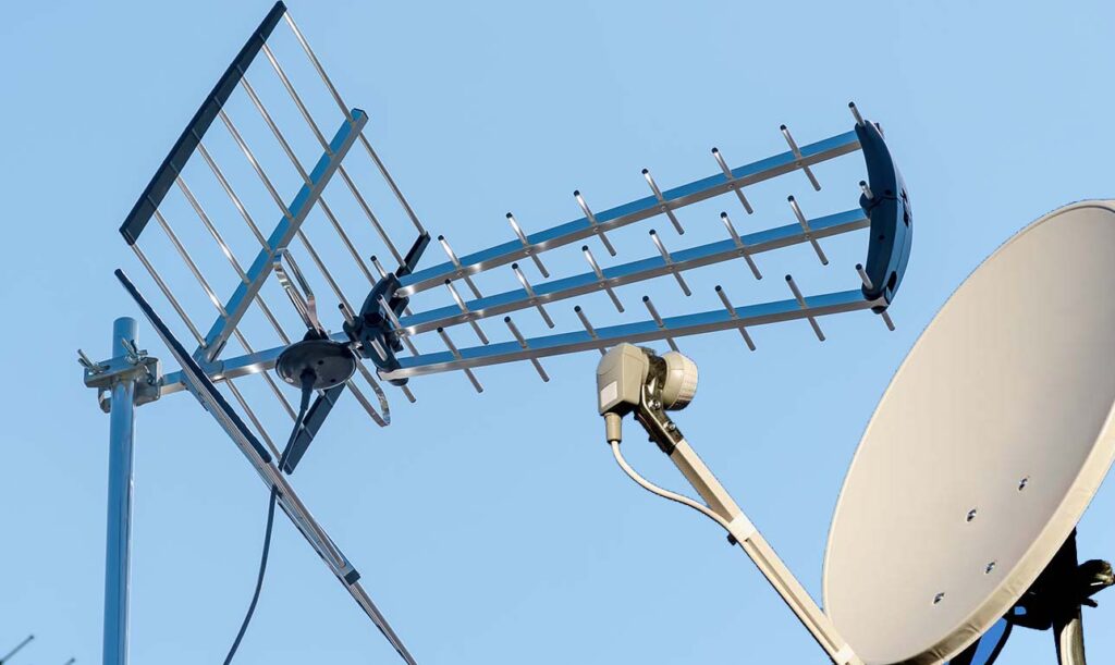 TV aerial installation fitters Codsall Staffordshire