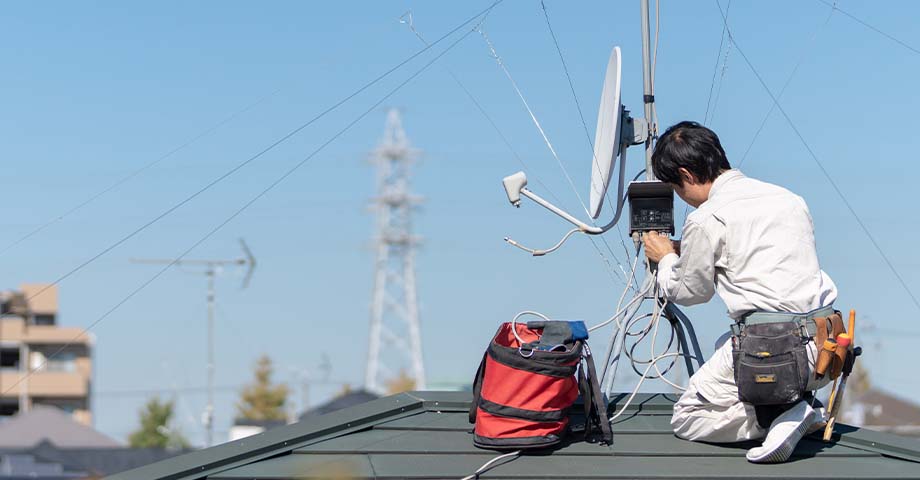 tv aerial and satellite repairs Walsall West Midlands